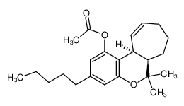 Acetic acid (6aR,11aS)-6,6-dimethyl-3-pentyl-6,6a,7,8,9,11a-hexahydro-cyclohepta[c]chromen-1-yl ester CAS:96235-01-7 manufacturer & supplier