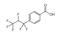 Benzoic acid, 4-(1,1,2,3,3,3-hexafluoropropyl)- CAS:96237-12-6 manufacturer & supplier