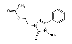 2-(2-acetoxyethyl)-4-amino-5-phenyl-2,4-dohydro-1,2,4-triazol-3-one CAS:96240-17-4 manufacturer & supplier