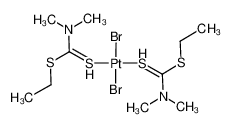 bis(((dimethylamino)(ethylthio)methylene)-l4-sulfaneyl)platinum(IV) bromide CAS:96242-69-2 manufacturer & supplier