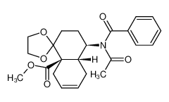 (4R,9R,10R)-4-(N-benzoyl-N-acetylamino)-9-(methoxycarbonyl)-cis-Δ6-1-octalone ethylene ketal CAS:96246-27-4 manufacturer & supplier