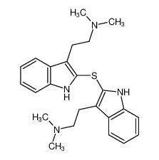 1H-Indole-3-ethanamine, 2,2'-thiobis[N,N-dimethyl- CAS:96249-77-3 manufacturer & supplier