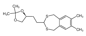 (S)-(+)-3-(3',4'-isopropylidenedioxybutyl)-7,8-dimethyl-1,5-dihydro-2,4-benzodithiepin CAS:96251-53-5 manufacturer & supplier