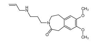 N-[3-(7,8-dimethoxy-1,3,4,5-tetrahydro-2H-3-benzazepin-2-on-3-yl)-propyl]-allylamine CAS:96254-75-0 manufacturer & supplier