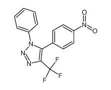 5-(4-Nitro-phenyl)-1-phenyl-4-trifluoromethyl-1H-[1,2,3]triazole CAS:96256-63-2 manufacturer & supplier