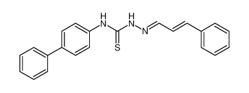 3-Phenyl-acrolein-(4-biphenylyl-thiosemicarbazid) CAS:96260-99-0 manufacturer & supplier