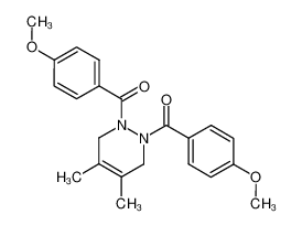 1,2-bis-(4-methoxy-benzoyl)-4,5-dimethyl-1,2,3,6-tetrahydro-pyridazine CAS:96261-21-1 manufacturer & supplier