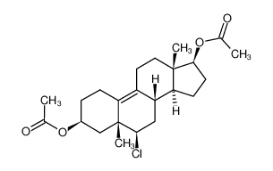 3β,17β-diacetoxy-6β-chloro-5-methyl-19-nor-5β-androst-9-ene CAS:96263-62-6 manufacturer & supplier