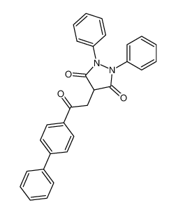 4-(2-Biphenyl-4-yl-2-oxo-ethyl)-1,2-diphenyl-pyrazolidine-3,5-dione CAS:96271-54-4 manufacturer & supplier