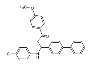 3-(4-Chlor-anilino)-3-biphenylyl-(4)-1-(4-methoxy-phenyl)-propan-1-on CAS:96277-22-4 manufacturer & supplier