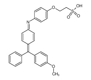 2-(4-{4-[(4-Methoxy-phenyl)-phenyl-methylene]-cyclohexa-2,5-dienylideneamino}-phenoxy)-ethanesulfonic acid CAS:96278-04-5 manufacturer & supplier