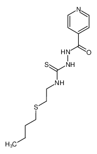 4-(2-butylsulfanyl-ethyl)-1-isonicotinoyl-thiosemicarbazide CAS:96294-38-1 manufacturer & supplier