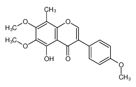 5-hydroxy-6,7-dimethoxy-3-(4'-methoxyphenyl)-8-methyl-4H-1-benzopyran-4-one CAS:96300-22-0 manufacturer & supplier