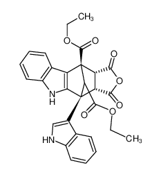 1,10-anti-diethoxycarbonyl-4-(3-indolyl)bicyclo(2.2.1)hept(2,3-b)indole-2,3-endo-dicarboxylic acid anhydride CAS:96301-36-9 manufacturer & supplier