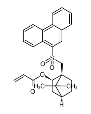 Acrylic acid (1S,2R,4R)-7,7-dimethyl-1-(phenanthrene-9-sulfonylmethyl)-bicyclo[2.2.1]hept-2-yl ester CAS:96304-13-1 manufacturer & supplier