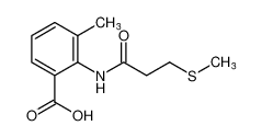 Benzoic acid, 3-methyl-2-[[3-(methylthio)-1-oxopropyl]amino]- CAS:96305-55-4 manufacturer & supplier