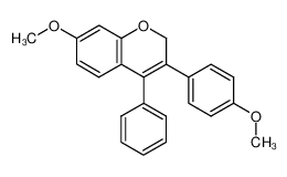 7-methoxy-3-(4-methoxy-phenyl)-4-phenyl-2H-chromene CAS:96309-20-5 manufacturer & supplier