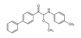 2-Aethoxy-1-(Biphenyl-4-yl)-2-(4-methyl-anilino)-aethanon CAS:96309-52-3 manufacturer & supplier