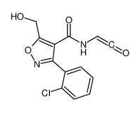 3-(2-chlorophenyl)-5-(hydroxymethyl)-N-(2-oxovinyl)isoxazole-4-carboxamide CAS:96315-56-9 manufacturer & supplier