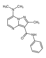 7-dimethylamino-2-methyl-N-phenylpyrazolo(1,5-a)pyrimidine-3-carboxamide CAS:96319-34-5 manufacturer & supplier