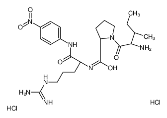 (2S)-1-[(2R,3R)-2-amino-3-methylpentanoyl]-N-[(2S)-5-(diaminomethylideneamino)-1-(4-nitroanilino)-1-oxopentan-2-yl]pyrrolidine-2-carboxamide,dihydrochloride CAS:96323-41-0 manufacturer & supplier