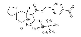 6β-((2R)-2-((tert-butyldimethylsilyl)oxy)-(1S)-1-(((p-nitrobenzyl)oxy)carbonyl)propyl)-4,4-(ethylenedioxy)piperidin-2-one CAS:96326-27-1 manufacturer & supplier