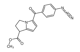 methyl 5-(4-azidobenzoyl)-1,2-dihydro-3H-pyrrolo(1,2-a)pyrrole-1-carboxylate CAS:96327-08-1 manufacturer & supplier