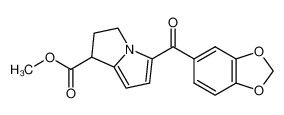 5-(Benzo[1,3]dioxole-5-carbonyl)-2,3-dihydro-1H-pyrrolizine-1-carboxylic acid methyl ester CAS:96327-18-3 manufacturer & supplier