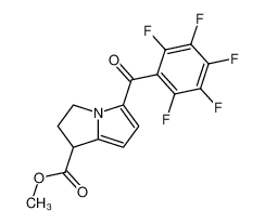 5-Pentafluorobenzoyl-2,3-dihydro-1H-pyrrolizine-1-carboxylic acid methyl ester CAS:96327-19-4 manufacturer & supplier