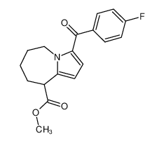 methyl 3-p-fluorobenzoyl-6,7,8,9-tetrahydro-5H-pyrrolo[1,2-a]azepine-9-carboxylate CAS:96327-30-9 manufacturer & supplier