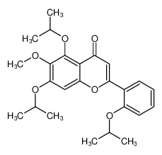 5,7-diisopropoxy-2-(2-isopropoxyphenyl)-6-methoxy-4H-chromen-4-one CAS:96333-62-9 manufacturer & supplier