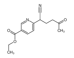 6-(1-Cyano-4-oxo-pentyl)-nicotinic acid ethyl ester CAS:96334-34-8 manufacturer & supplier