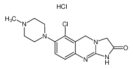 6-Chloro-7-(4-methyl-piperazin-1-yl)-1,5-dihydro-imidazo[2,1-b]quinazolin-2-one; hydrochloride CAS:96336-77-5 manufacturer & supplier