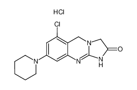 6-Chloro-8-piperidin-1-yl-1,5-dihydro-imidazo[2,1-b]quinazolin-2-one; hydrochloride CAS:96337-10-9 manufacturer & supplier