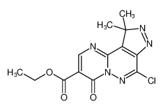 ethyl 7-chloro-10,10-dimethyl-4-oxo-4,10-dihydropyrazolo[4,3-d]pyrimido[1,2-b]pyridazine-3-carboxylate CAS:96338-09-9 manufacturer & supplier