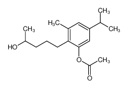 Acetic acid 2-(4-hydroxy-pentyl)-5-isopropyl-3-methyl-phenyl ester CAS:96358-84-8 manufacturer & supplier