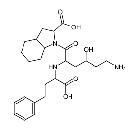 1-(6-amino-2-((1-carboxy-3-phenylpropyl)amino)-4-hydroxyhexanoyl)octahydro-1H-indole-2-carboxylic acid CAS:96359-98-7 manufacturer & supplier