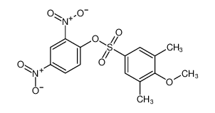 Benzenesulfonic acid, 4-methoxy-3,5-dimethyl-, 2,4-dinitrophenyl ester CAS:96362-38-8 manufacturer & supplier