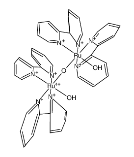 [(2,2'-bipyridine)2(H2O)Ru(III)ORu(III)(OH2)(2,2'-bipyridine)](4+) CAS:96364-19-1 manufacturer & supplier