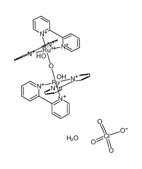 [(2,2'-bipyridine)2(H2O)Ru(III)ORu(III)(OH2)(2,2'-bipyridine)2](ClO4)4 * 2 H2O CAS:96364-20-4 manufacturer & supplier