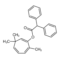 3,7,7-Trimethyl-2-diphenylacetoxy-cycloheptatrien-(1,3,5) CAS:96366-64-2 manufacturer & supplier