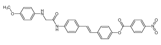 N-(4-Methoxy-phenyl-glycyl)-O-(4-nitro-benzoyl)-4,4'-amino-hydroxy-stilben CAS:96367-41-8 manufacturer & supplier