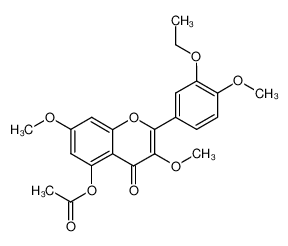 3,7,4'-Trimethoxy-3'-ethoxy-5-acetoxy-flavon CAS:96367-69-0 manufacturer & supplier