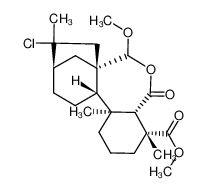 16-Chlor-7-hydroxy-7-methoxy-6,7-seco-kauran-6,19-disaeure-19-methylester-6-)7-lacton CAS:96367-93-0 manufacturer & supplier