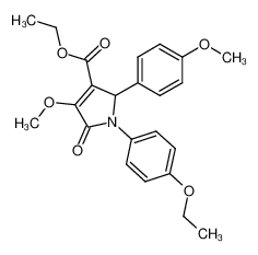 O-Methylether d. Enolform v. 5-(4-Methoxy-phenyl)-1-(4-ethoxy-phenyl)-4-ethoxycarbonyl-pyrrolidin-dion-2,3 CAS:96370-48-8 manufacturer & supplier