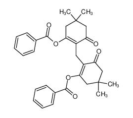 Bis-(6-oxo-4,4-dimethyl-2-benzoyloxy-cyclohexen-(1)-yl-(1))-methan CAS:96372-05-3 manufacturer & supplier