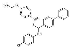 3-(4-Chlor-anilino)-3-biphenylyl-(4)-1-(4-aethoxy-phenyl)-propan-1-on CAS:96372-88-2 manufacturer & supplier