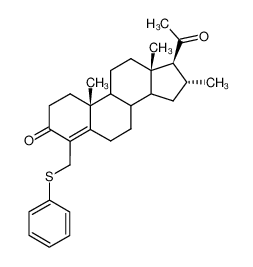 16α-Methyl-4-phenylmercaptomethyl-progesteron CAS:96373-75-0 manufacturer & supplier