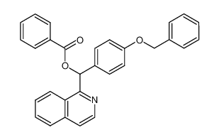 benzoyloxy-(4-benzyloxy-phenyl)-isoquinolin-1-yl-methane CAS:96375-23-4 manufacturer & supplier