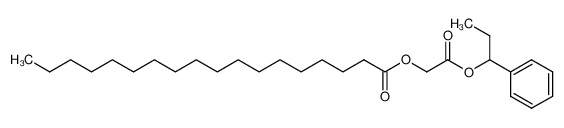 stearoyloxy-acetic acid-(1-phenyl-propyl ester) CAS:96376-23-7 manufacturer & supplier